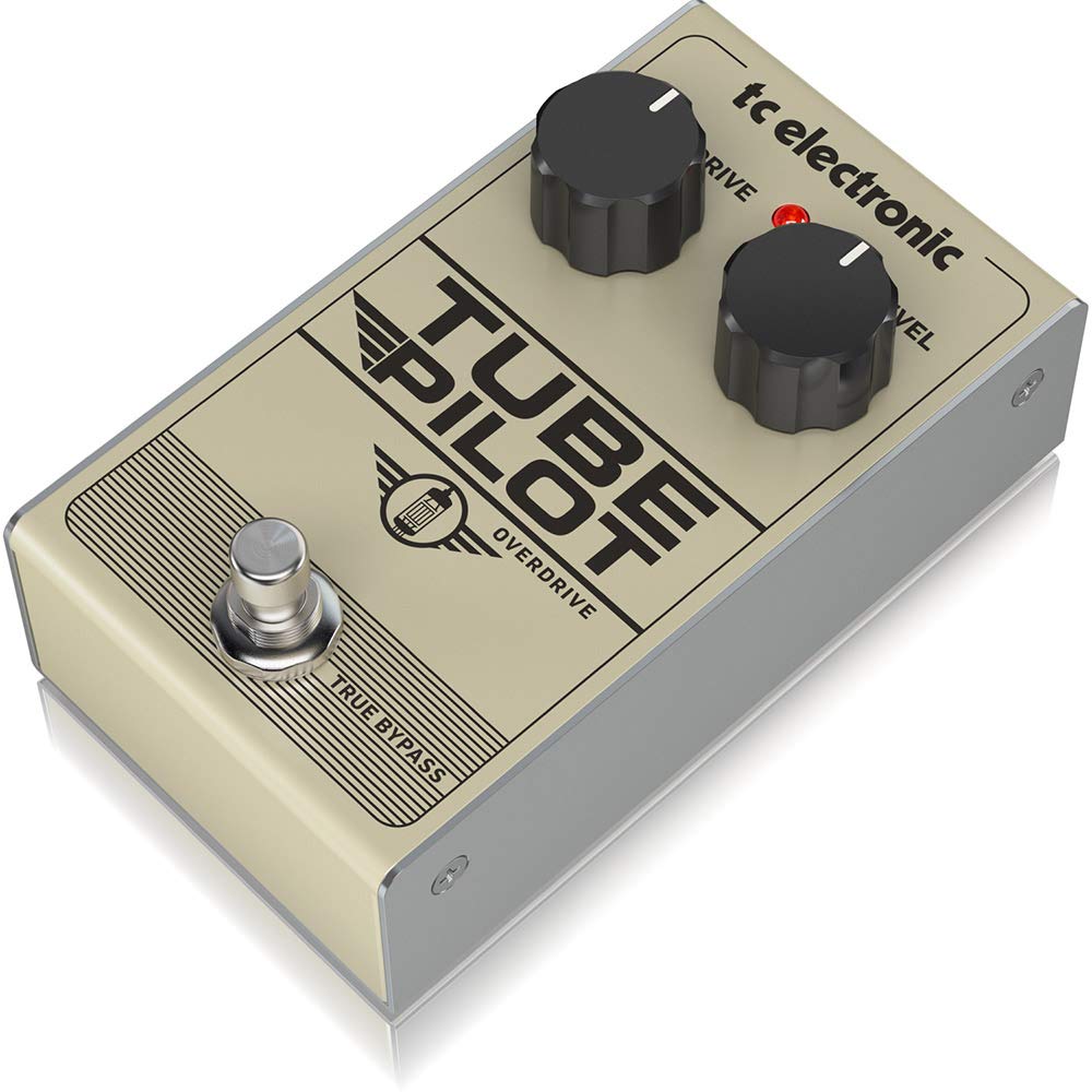 TC Electronic Analog Tube Overdrive Pedal Guitar Effects Pedal Analog Circuit Design 12AX7 Vacuum Tube Simple Operation True Bypass TUBE PILOT