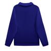 Mode Femme Manches Longues Couleur Unie Décontracté Col Zippé Manches Longues Poche Sweat-shirt