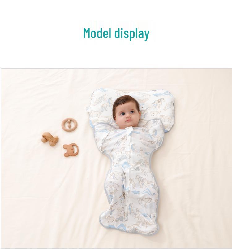 Newborn Anti-Startle Cotton Swaddle Sleep Sack