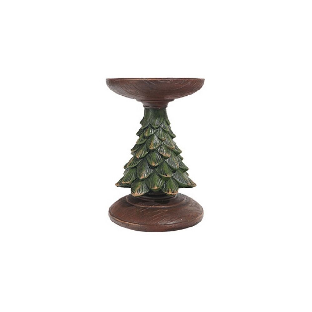 Vintage Candle Holder Resin Candlestick Stand Ins Style Candle Stand Ornament  New Year