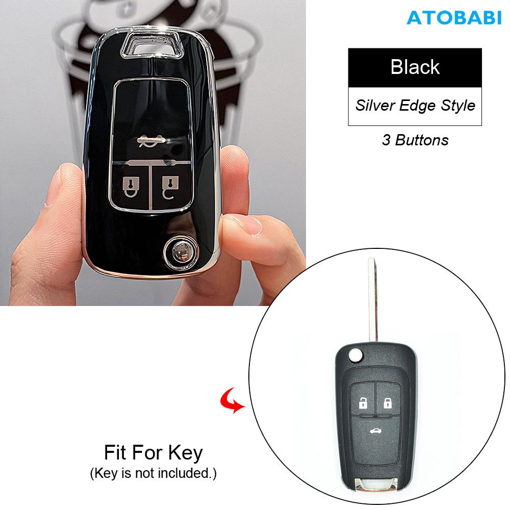 TPU kryt na klíče od auta skládací pouzdro na dálkové ovládání pouzdro na klíče držák na klíče do auta pro Chevrolet Cruze Malibu Sonic Impala Equinox Camaro Buick Opel