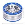 4pcs   Metal Wheel Hub RC Car A Essories Fit for 1Celsius10 RC Crawler 1.9 Inch(Red Black )