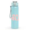 1PC We Back Bruh Letter Design 750ml Color Plastic Sports Water Bottle Leakproof Flip Straw Lid Suitable for Sports Office Home Use