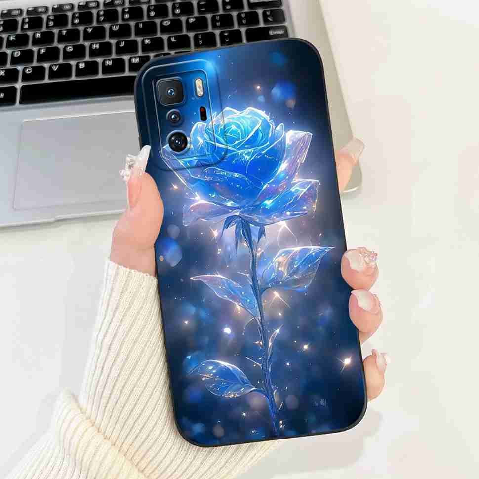 For  Xiaomi Redmi Note 10 Pro China Case Cute Cartoon Girl Cover Soft Silicone Phone Case For Xiaomi POCO X3 GT X3GT Full Bumper