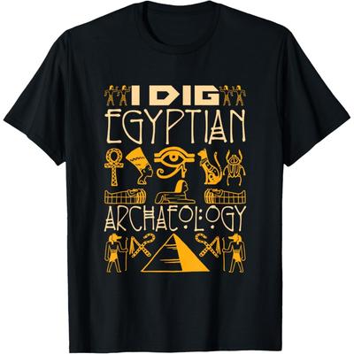 Funny Egyptian Archaeology Cool Ancient Egypt Gift Pyramid T-Shirt