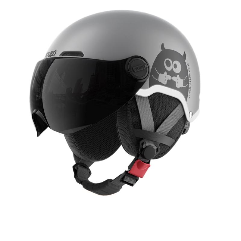Electric Car Helmet Couple Four Seasons Universal Battery Motorcycle Men's Half Helmet Helmet