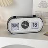Neue Kreative Schlafzimmer Wecker Lustiger Flip Mechanischer Wecker Desktop Digitale Kalenderuhren Retro Schreibtischuhren Heimdeko