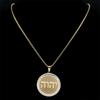 Jewish Tetragrammaton Hebrew Necklace for Women Men Stainless Steel Jehovah Yahweh Christian Israel Amulet Chain Jewelry NZZZ502