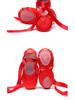 Girls' Satin Strap Dance Shoes - Cat Claw Ballet Pointe Shoes