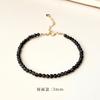 Jewelry Obsidian Bracelet for Women and Men, Niche Design, Retro and Simple, Suitable for Autumn, Student Light Luxury Niche Bracelet