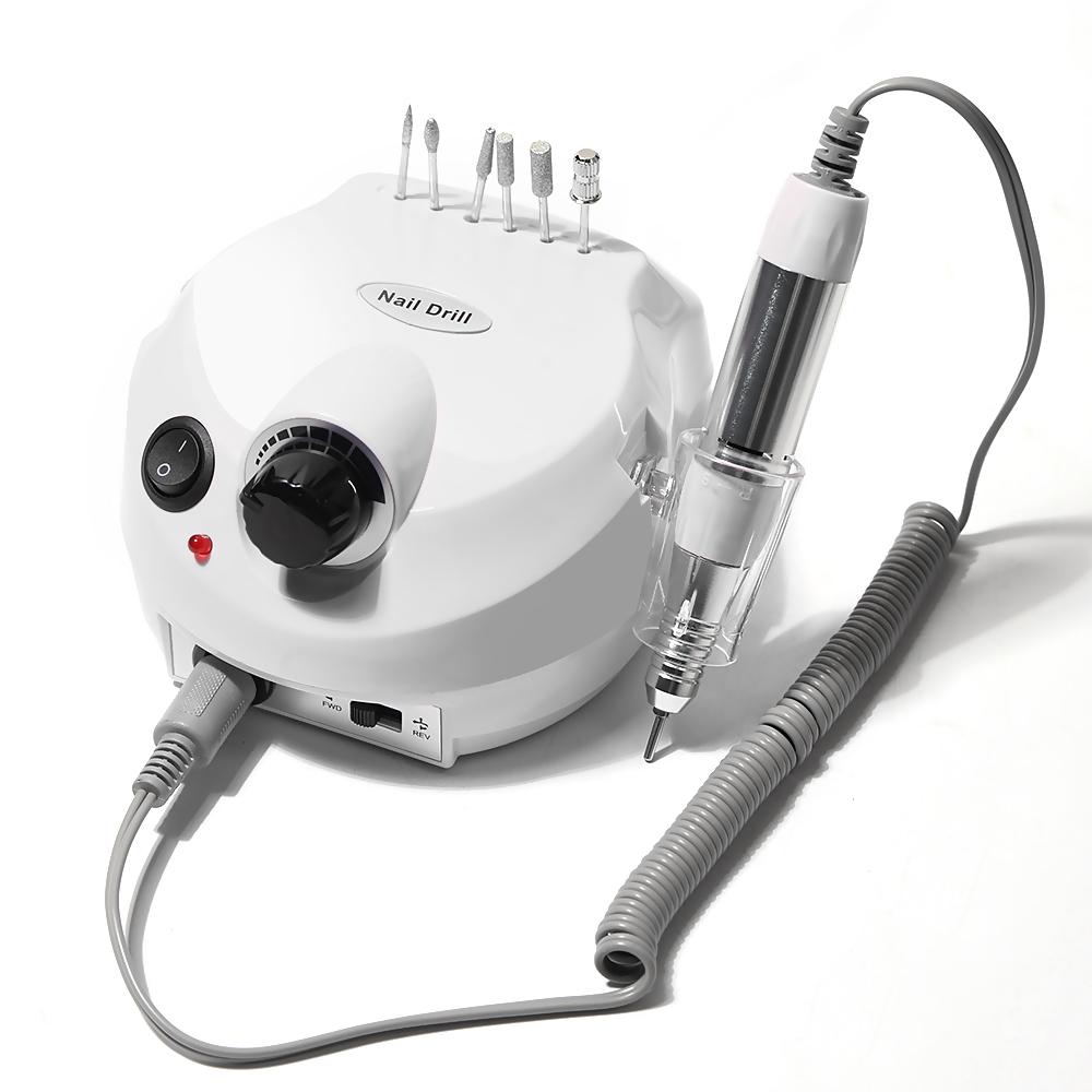 LINMANDA Mașină Electrică de Pilit Unghii Ajustabilă 20000RPM Freză Abrazivă Pedichiură Manichiură Set de Freze Echipament pentru Lustruirea Unghiilor