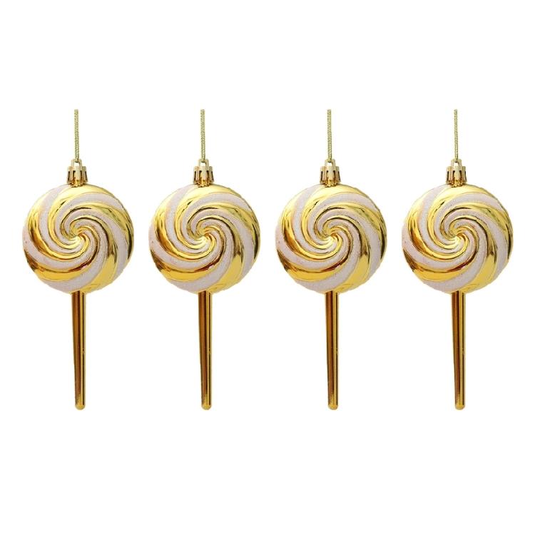 

Festive Hanging Ornaments for Christmas Tree and Party Lollipop Ornaments Set