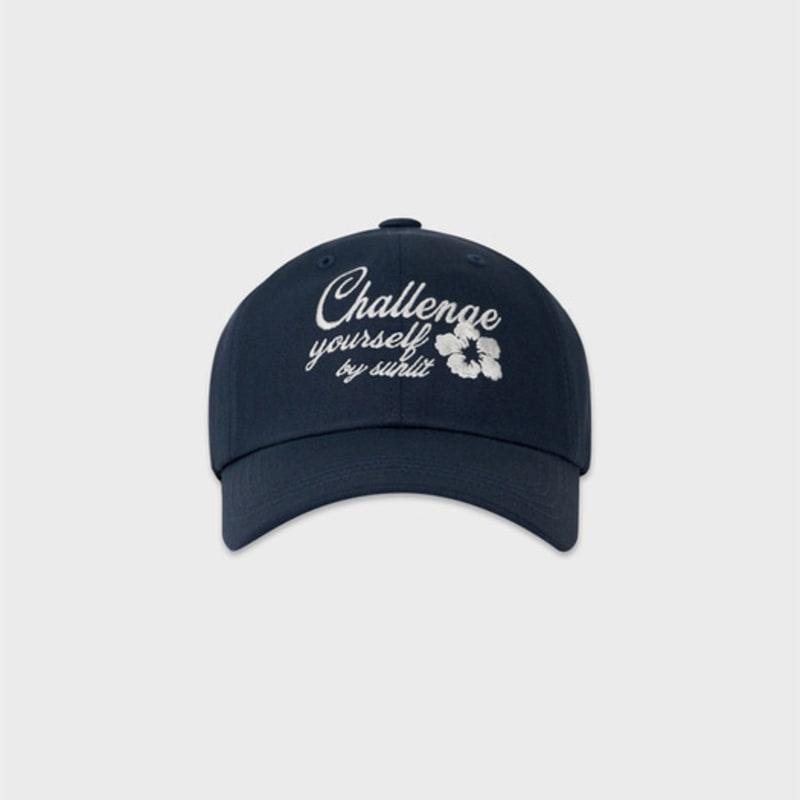 Sunlit CHALLENGE LOGO BALL CAP (NAVY)