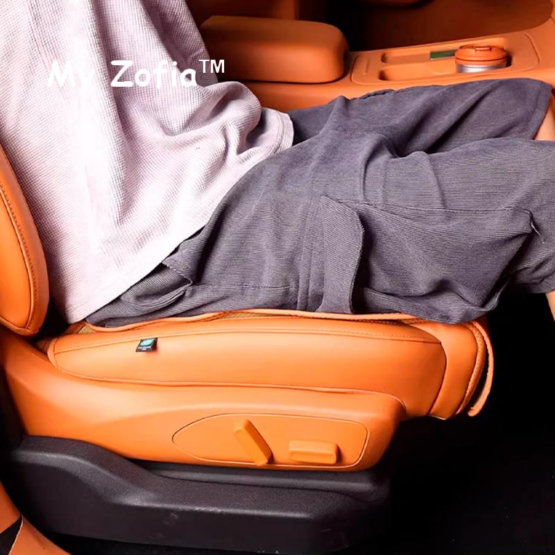 For Leapmotor C10 2025 2026 Car Protective Leather Seat Cushion Breathable and Ventilated Seat Cushion Back Cushion Accessories