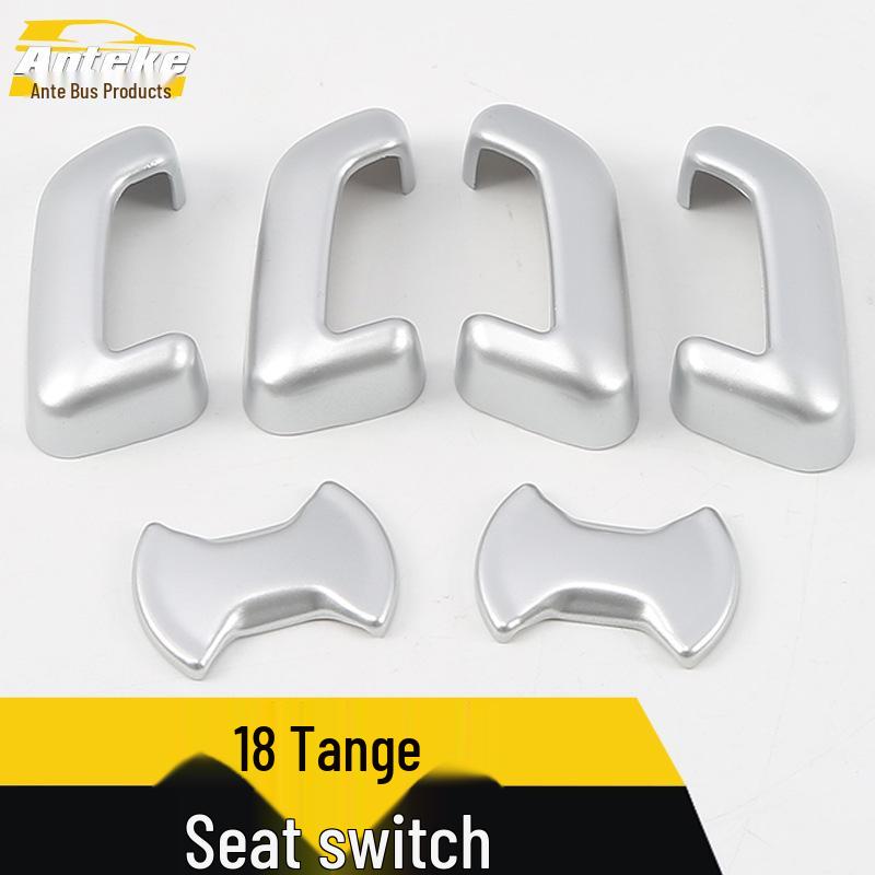Tange Seat Backrest Control Switch Sequin Sticker for Adjustment Decoration