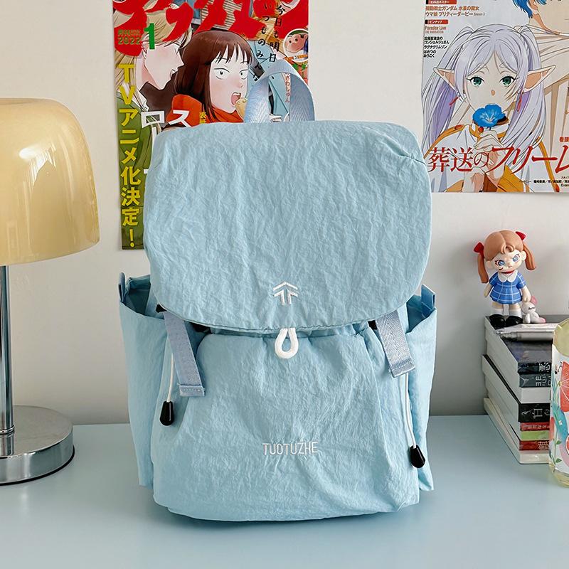 Japanese Travel Light Backpack 2025 New Niche Ins Outdoor Camping Backpack Women's Backpack