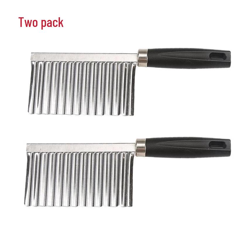 Wolf Tooth Wavy Potato Knife – Vegetable Cutting Tool for Fancy French Fries