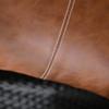 Reißverschluss PU-Leder Kissenbezüge Strapazierfähige Kissenhülle Kissenbezug Sofa