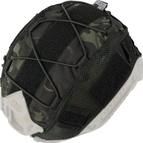 OneTigris MC Helmet Cover for Fast PJ Helmets, Multicam Camo, Airsoft Helmet Protection (For Ballistic FAST Helmets in Size L & FAST PJ Helmets in Siz