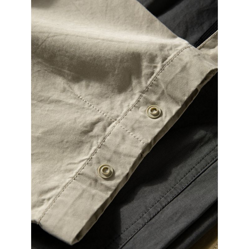 Youth Cotton Japanese-Style Retro Handsome Casual Wide-Leg Pants