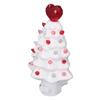 Xmas Tree Night Light Ceramic LED Plug Into Wall Decorative Lamp for Home Kids Room Bedroom Hallway 
