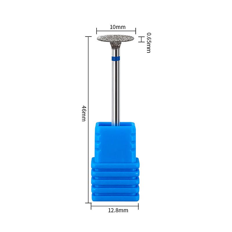 Diamond/Stainless Steel Professional Ceramic Nail Drill Bit Set Electric Manicure Nail File Bit For Acrylic Gel Nails And Cuticl