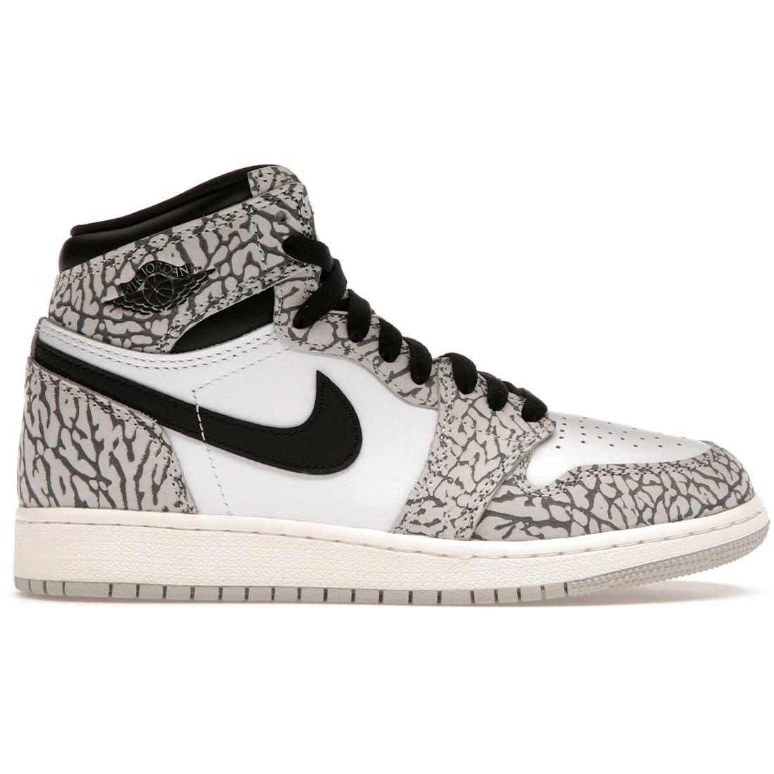 

Sneaker Jordan 1 Retro High OG White Cement (GS)(FD1437-052) 36.5