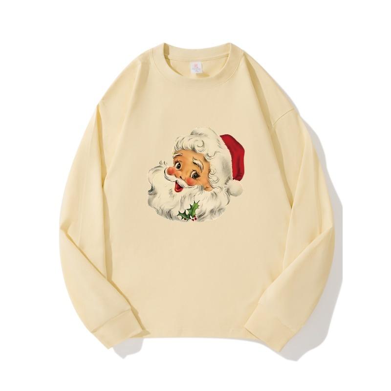 

Белая борода Осенняя одежда Длинные рукава Чистый хлопок Новый мужской и женский топ, Весенний внутренний слой, Базовая рубашка, Круглая горловина Длинные рукава Футболка XXL бежевый