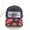 Naruto Mascot Anime Toys Naruto Uchiha Family Red Cloud Cartoon Emblem Hat Embroidered Cotton Baseball Cap Fashion Hat Gifts