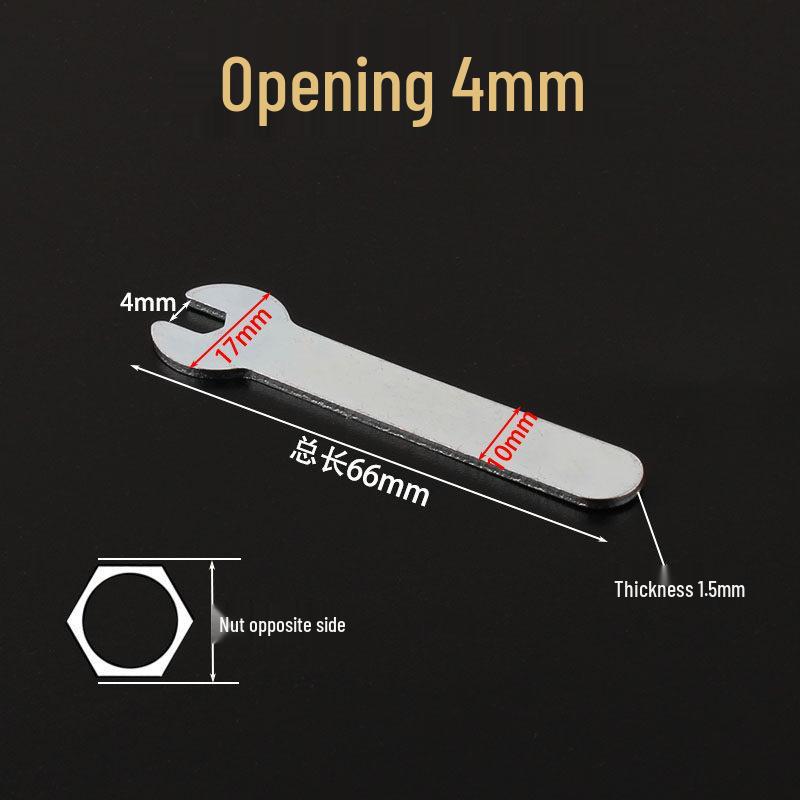 

Slim Open-End Hex Wrench for Furniture and Electrical Boxes