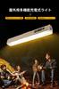 SGEBD Rechargeable LED Magnetic Light with 2500mAh 5 Lighting Warm White Emergency Fishing Disaster Prevention Security Power Disaster Parking Lot