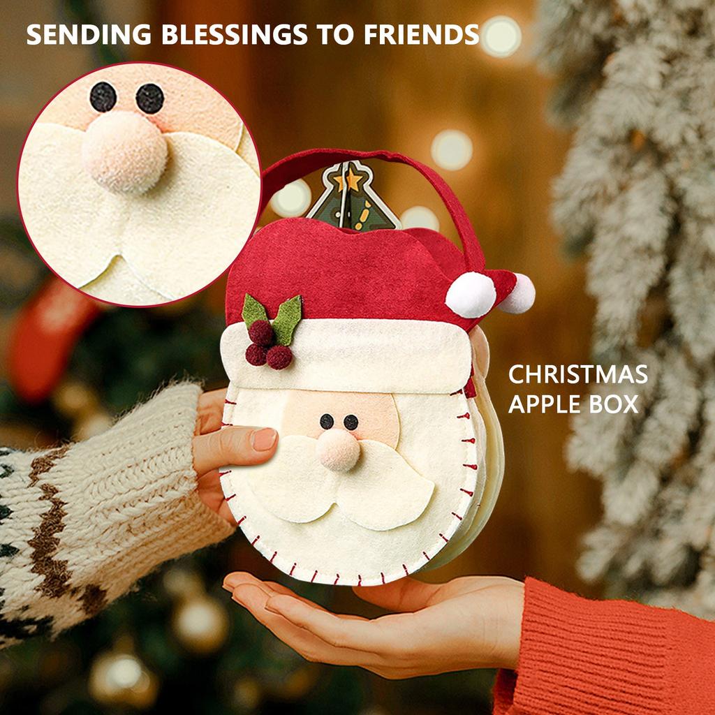 Christmas Bag Gift Bag Christmas Eve Candy Packaging Snowman Elderly Kindergarten Children Small Gifts