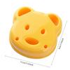 1/2pcs Cartoon Sandwich Mold, Bear Cutter and Sealer Set, Bento Lunch Baking Tools, Dishwasher Safe Easy Clean Cookie Cutter