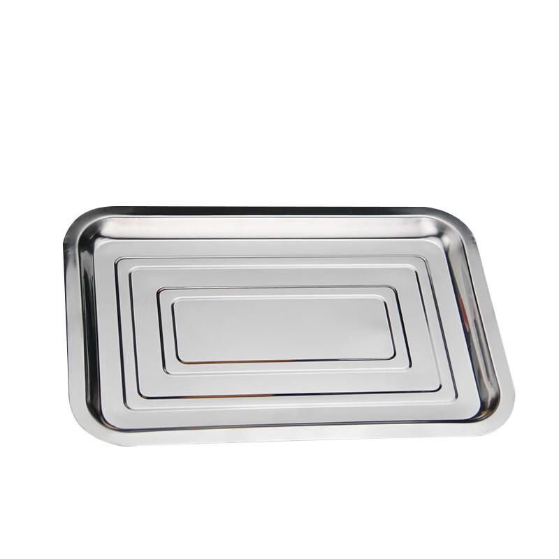 

Zhi Shi Stainless Steel Deep Rectangular Tray