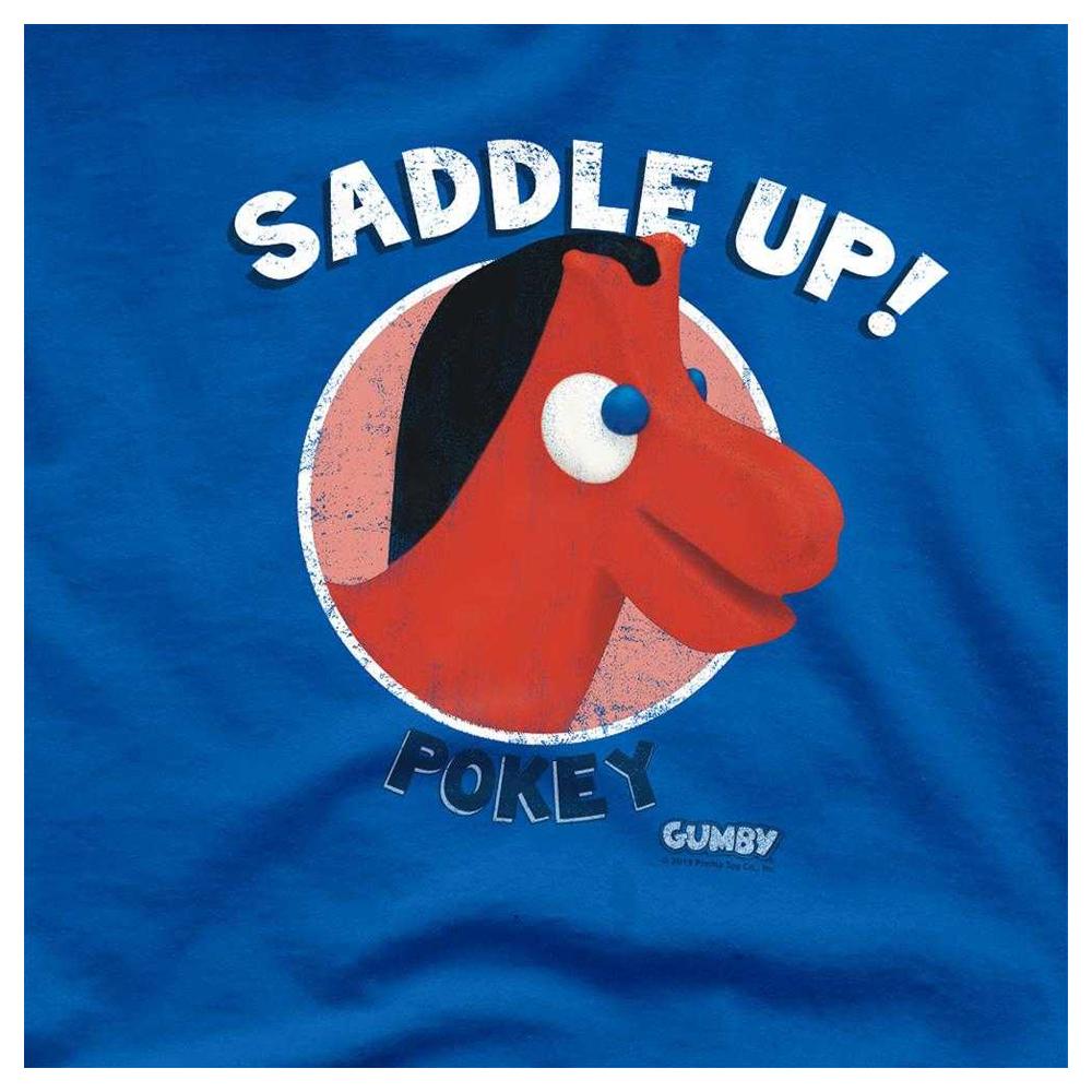 Gumby Unisex Adult Saddle Up T-Shirt