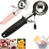 Stainless Steel Ice Cream Scoop Multi-Function Fruit Scoop New Ice Ball Maker  Sundaes