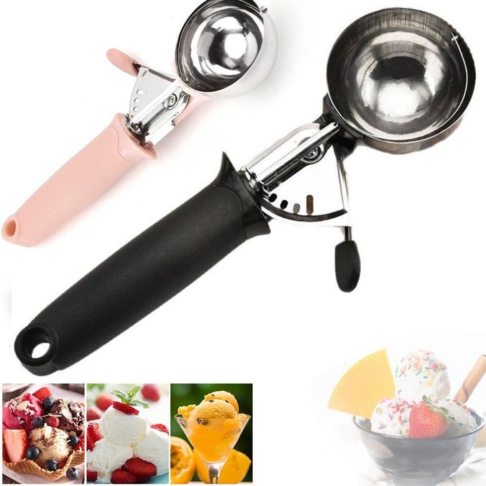 Multi-Function Ice Cream Scoop Stainless Steel Fruit Scoop New Snowball Maker  Kitchen Use