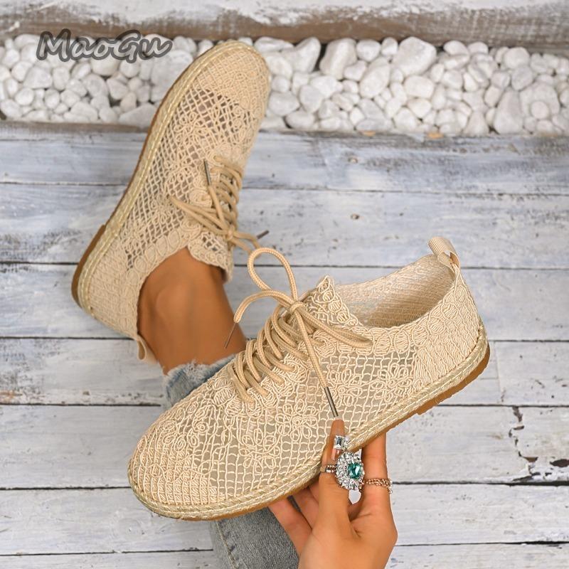 Fashion Women's Sneakers Fashion 2025 New Breathable Woman Shoes Comfortable Casual Sneaker Lace Up Outwear Zapatillas De Mujer Size 43