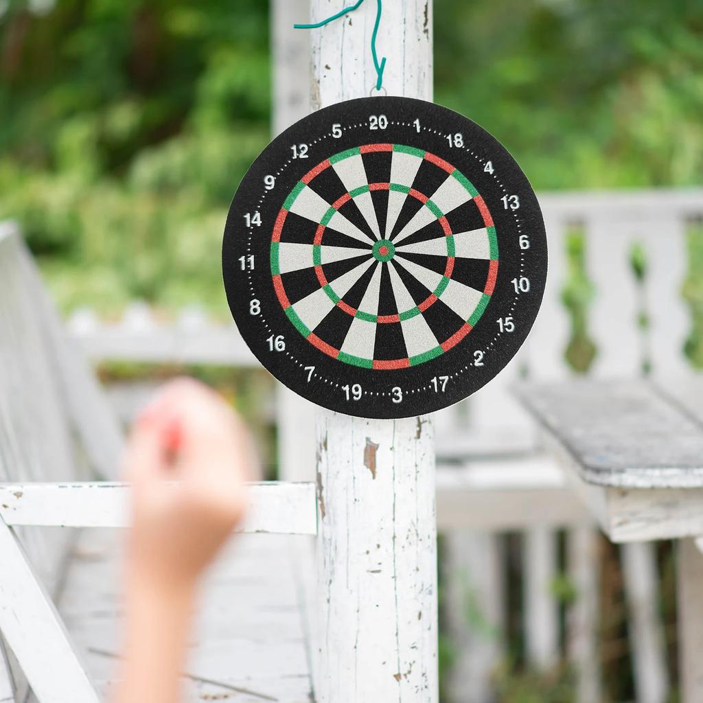 6/4/2PCS Portable Mini Darts Base Station EVA Foam Dart Stand Dartboard 10cm Dart Holder Stand for Outdoor Family Party Games