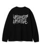 UNTAPPED STUDIO Universe Painting Scratch Oversized Long Sleeve T-Shirt 8 Colors (Type A)