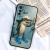 Tung Tung Sahur Anime Art For Motorola G85 Edge 50 G24 G35 G14 G04 40 G72 G34 G G54 G13 G32 5G Black Phone Case