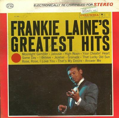 LP Schallplatte FRANKIE LAINE - Frankie Laine's Greatest Hits CS8636 COLUMBIA 1962 US Pop Gebraucht