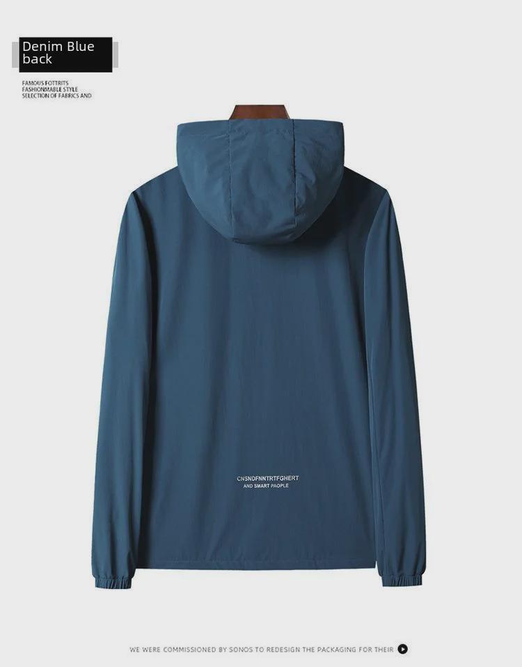 Men's Summer Breathable UV-Protection Hooded Fishing Jacket