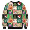 Colorful House Unisex's Ugly Christmas Jumper Sweater Printed Pullover, Halloween 3D Digital Print Sweatshirt