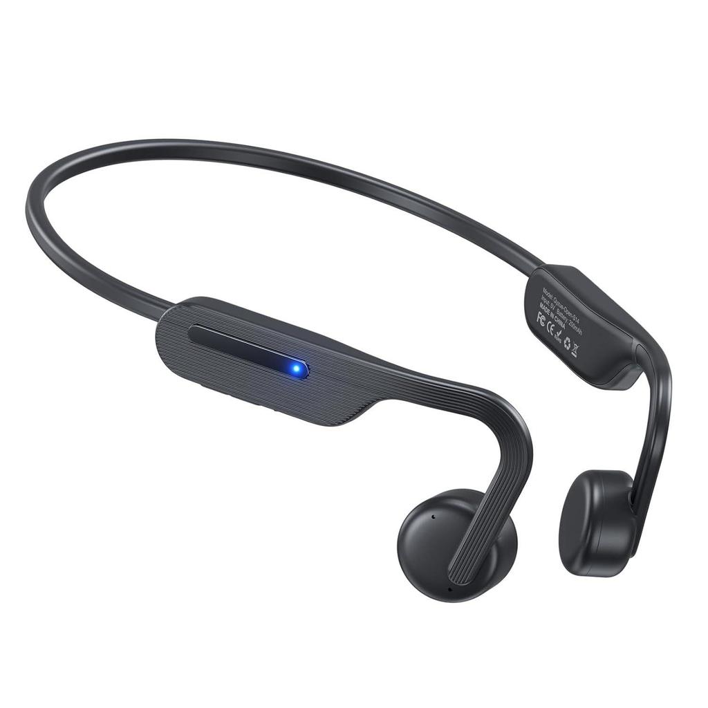 X56 Bone Conduction Bluetooth Headphones: 9-Hour Battery, IPX5 Waterproof, Perfect for Running & Cycling