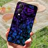 Für Vivo Y17s Hülle Mode Cartoon Schwarz Silikon Weiche Rückseite Hülle Für Vivo Y17s Handyhülle Cover 6,56" Y 17 s Funda Coque