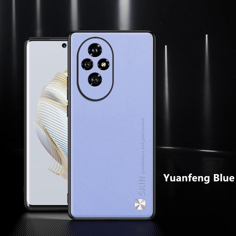 

Cases For Honor 200 Slim High-Quality PU Leather Phone Case For Honor 200 Pro Soft Bumper Back Cover For Honor 200 Lite Cases Honor 200 Lite светло-синий