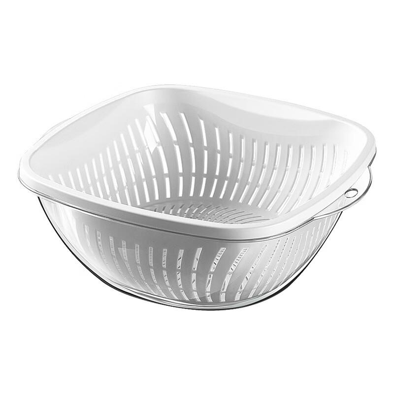 Yiqian Double-Layer Kitchen Drain & Storage Basket