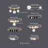 Women's Metal Leak Proof Brooch Korean Fashion 8-Piece Set Flip Clothing Corset Brooch DIY Accessories