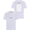 STONE ISLAND Logo Rundhals Kurzarm T-Shirt Herren Oberteile Lila K1S1521002RC-S0137-V0088